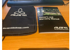 10 gears, rust free off-road bike with a helmet